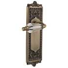 640692 Eadprl Psg 234 Nk Nostalgic Warehouse Parlor Solid Brass Passage Lever Set 640697089522