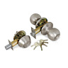 Ed03-4 Premier Lock Stainless Steel Entry Door Knob Combo 313044647644