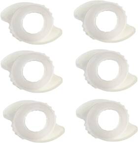 Eggone 046432954832 6pcs 3 Inch W X 2 D Silicone Door Knob Grips - Anti-static Cover Great