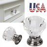 Ehgc514cya0 Unbranded Diamond Shape Glass Crystal Door Knobs Cabinet Drawer Cupboard