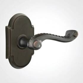 Emtek 042203066908 Assa Abloy Keyed Leverset With #8 Rosette And Rope Levers