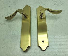 1485crhus7 Emtek Multi Point C4 Dummy Pair Door Lever Concord Style Rh See Pics