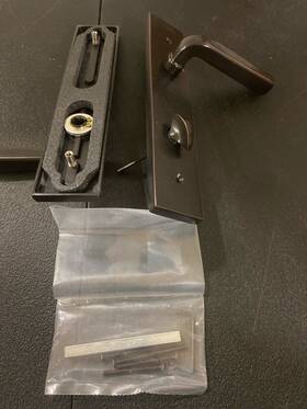 14b3us10b Emtek Rh Sion Lever Brass Door Set Oil Rubbed Bronze Multi Point Th