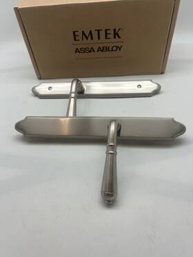 1571tlhus10b Emtek Multi Point C1 Dummy Pair Entry Turino Lever Concord Style 1175trhus15 Rh