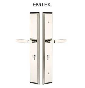 1l1m55us14 Emtek Brass Modern Door Configuration Entry Multi Point Trim