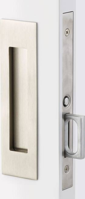 2154us15134 Emtek 2154-134 Narrow Modern Rectangular 7-1/4 Inch Passage - Nickel
