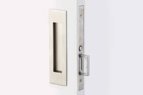 2154us15138 Emtek 2154-138 Narrow Modern Rectangular 7-1/4 Inch Passage - Nickel
