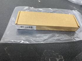 220306us4 Emtek Satin Brass Modern 6 Inch Rectangular Door Pull