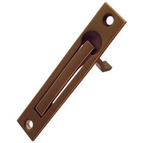 2221us10b Emtek 4 Inch Solid Brass Edge Pull For Sliding Doors - Oil Rubbed Bronze