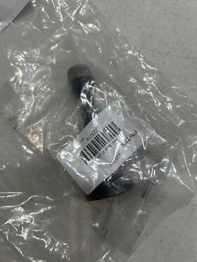 2232us19 Emtek 3 Inch Long Baseboard Door Stop - Flat Black