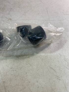 2257us10b Emtek 2257 1-1/2 Inch Cylindrical Floor Bumper Oil Rubbed Bronze