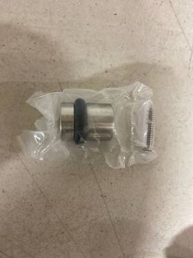 2257us15 Emtek Satin Nickel 1.5 Inch Cylindrical Floor Bumper Door Accessories