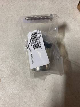 2258us14 Emtek Bright Nickel Stop