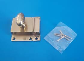 2270us7 Emtek Traditional 2-15/16 Inch -long Cabinet Latch W Screws French Antique