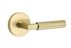 5109heclhus4 Emtek 300676548043 Passage Disk Rosette Hercules Lever Left Hand Brass Read