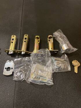 4212mus26rh Emtek Melrose Rh Keyed Entry Handleset With Milano Lever - Polished Ch