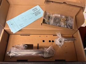 4410mlhus15a Emtek Single Cylinder Saratoga Tub Ent Milano Lever Lh Us15a