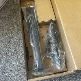 4808clhus19 Emtek Assa Abloy Handleset With Cortina Left Handed Lever Flat Black