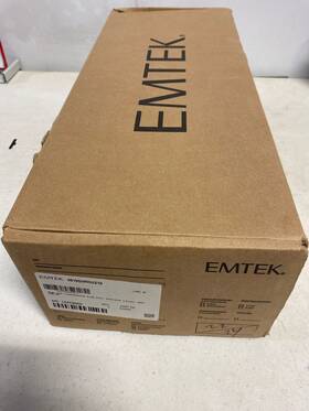 4819gvus19rh Emtek Right Full Plate Keyed Entry Handleset With Geneva Lever - Black