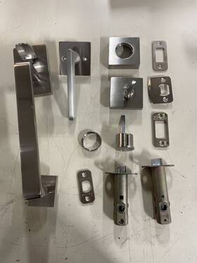 4820hlolhus15 Emtek 4820hlorhus15 Entry Set Left Handed Satin Nickel