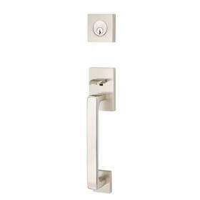 4820hlous15lh Emtek Satin Nickel Handleset