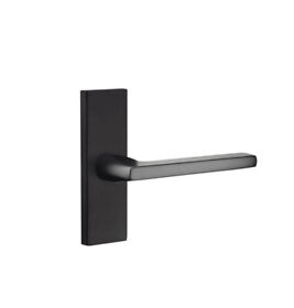5007us19 Emtek 5 Inch Long Stretto Rectangular Dummy Sideplate Entry