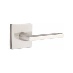 5050hluus15rh Emtek 5050hlous15rh Dummy Door Lever Nickel Helios Right Hand Square Rosette