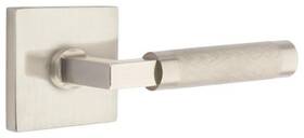 5050us15.lsus15.knus15.rh Emtek 5050.ls.kn.rh Knurled L-square Right Handed Non-turning - Nickel