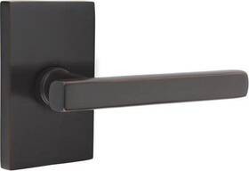 5052frlus10blh Emtek 5052frllh Freestone Left Handed Non-turning Two-sided Dummy - Bronze
