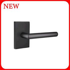 5052stuus19rh Emtek Stuttgart Dummy Door Lever Set With Modern Rose - R6