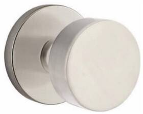 5059rouus15 Emtek 5059rou Round Non-turning Two-sided Dummy Door Knob Set - Nickel