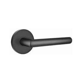 5059stuus19lh Emtek Dummy Door Lever Black Stuttgart Handle Disk Rosette Left Hand 5059stuus19