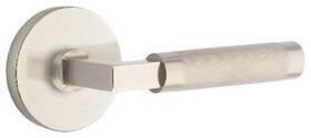 5059us15.lsus15.knus15.rh Emtek 5059.ls.kn.rh Knurled L-square Right Handed Non-turning - Nickel
