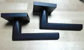 505hlous19 Emtek Helios Reversible Non-turning Two-sided Dummy Door Lever Set