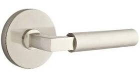 5109hecus15rh Emtek Hercules Right Handed Passage Door Lever Set Satin Nickel