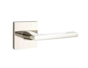 5110hlous14rh Emtek Helios Right Handed Passage Door Lever Set Polished Nickel