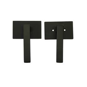 5112dtlhus19 Emtek Dumont Passage Lever Handle Left Handed - Flat Black Read