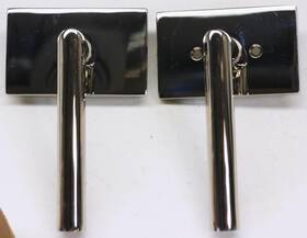 5112stulhus14 Emtek 5112stuus14lh Stuttgart Left Handed Passage Door Lever - Levers Only