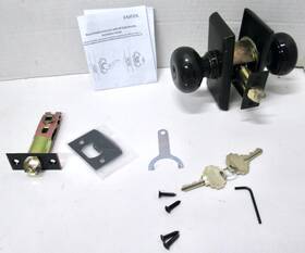 5121pus10b Emtek Providence Entry Door Set Classic Oil Rubbed Bronze - Read