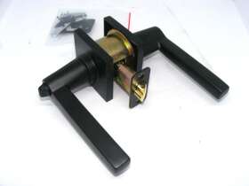 5122hlous19lh Emtek Helios Left Handed Single Cylinder Keyed Entry Door Lever Set With Square