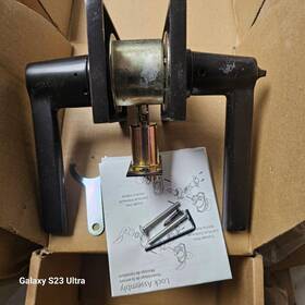 5123hlolhus10b Emtek Helios Left Hand Single Cylinder Entry Lever - Missing Part