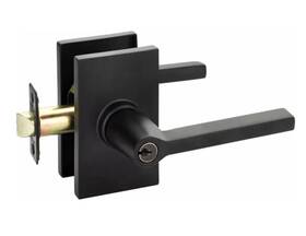 5123hlorhus10b Emtek Helios Lever Modern Rectangular Rosette Oil Rubbed Bronze