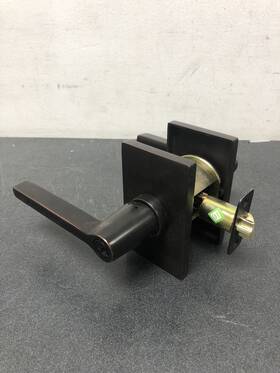 5123hlous10brh Emtek Helios Right Hand Keyed Entry Lever Set Oil Rubbed Bronze