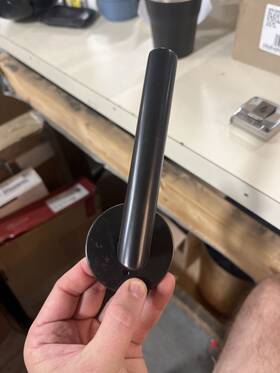 5209stuus10blh Emtek Left Handed Privacy Lever Set Oil Rubbed Bronze