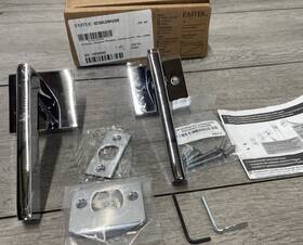 5210hlous26rh Emtek Helios Rh Privacy Door Lever Set - Polished Chrome Read