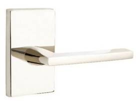 5212hlous14lh Emtek Stuttgart Left Handed Privacy Door Lever Set Polished Nickel