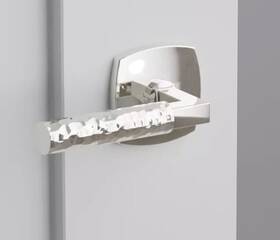 5316us26.lsus26.haus26.rh Emtek Select Passage Urban Rosette Square Stem Door Lever 5316 Us26 Rh Chrome