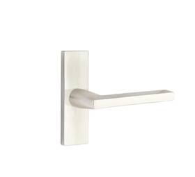 5507us15 Emtek 5 Inch Long Stretto Rectangular Rh Passage Sideplate Entry Set Sn