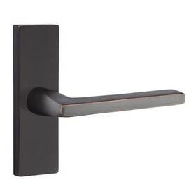 Emtek 600139351235 1.5x5 Stretto Privacy Helios Lever Set With Thumbturn In Oil Rubbed Bronze