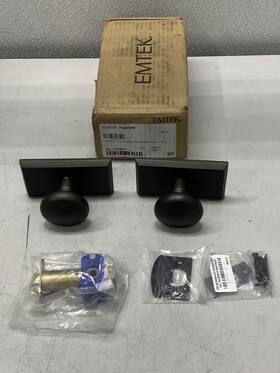 7104wcmb Emtek Winchester Passage Door Knob Antique Bronze
